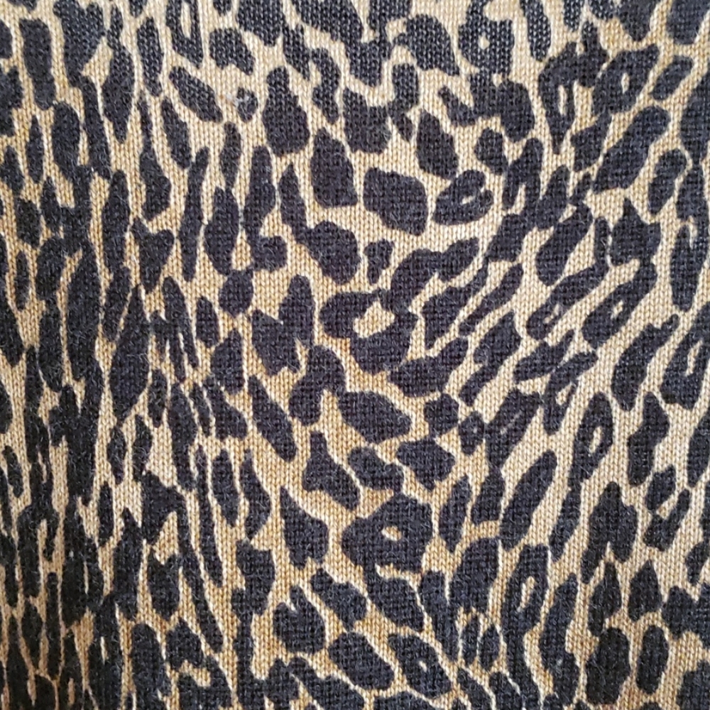 Dressy Leopard Print Tank Top. - Picture 3 of 3